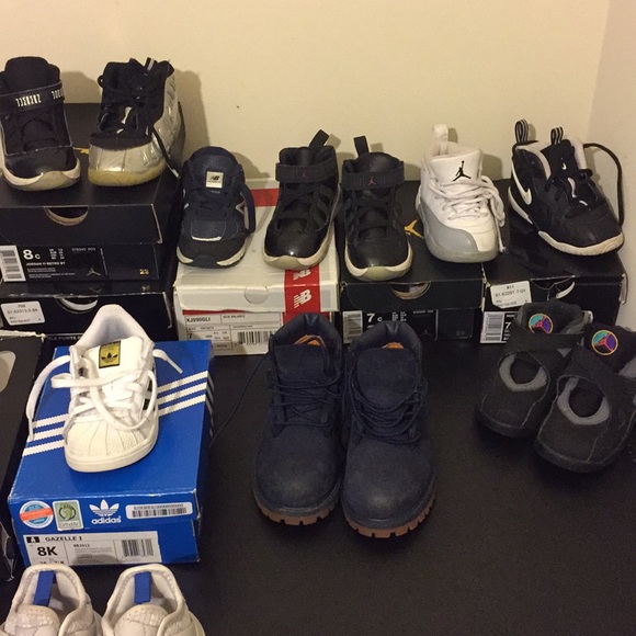 Kids shoes used and new shoes sizes 10-8 todd 3bab - Picture 3 of 4